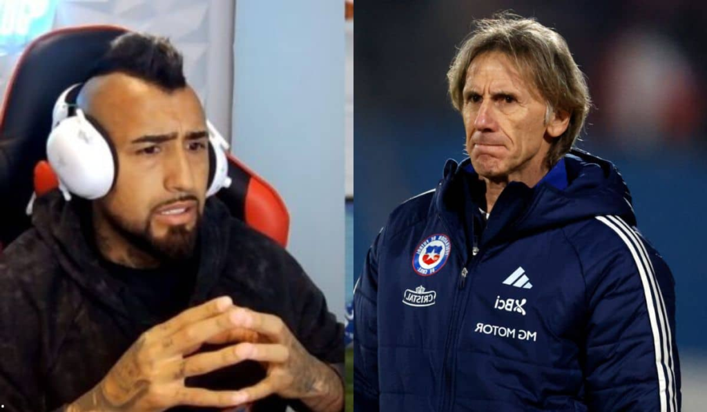 Vidal critica a Ricardo Gareca