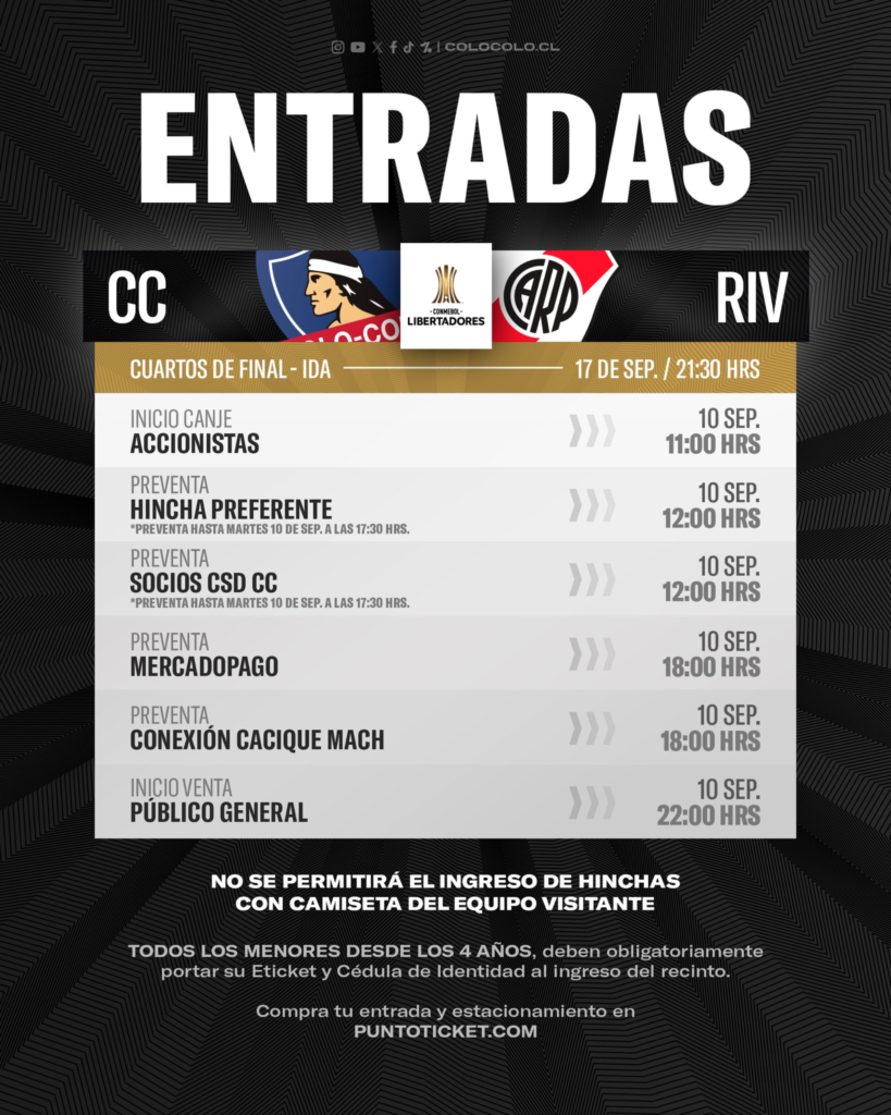 entradas para colo colo