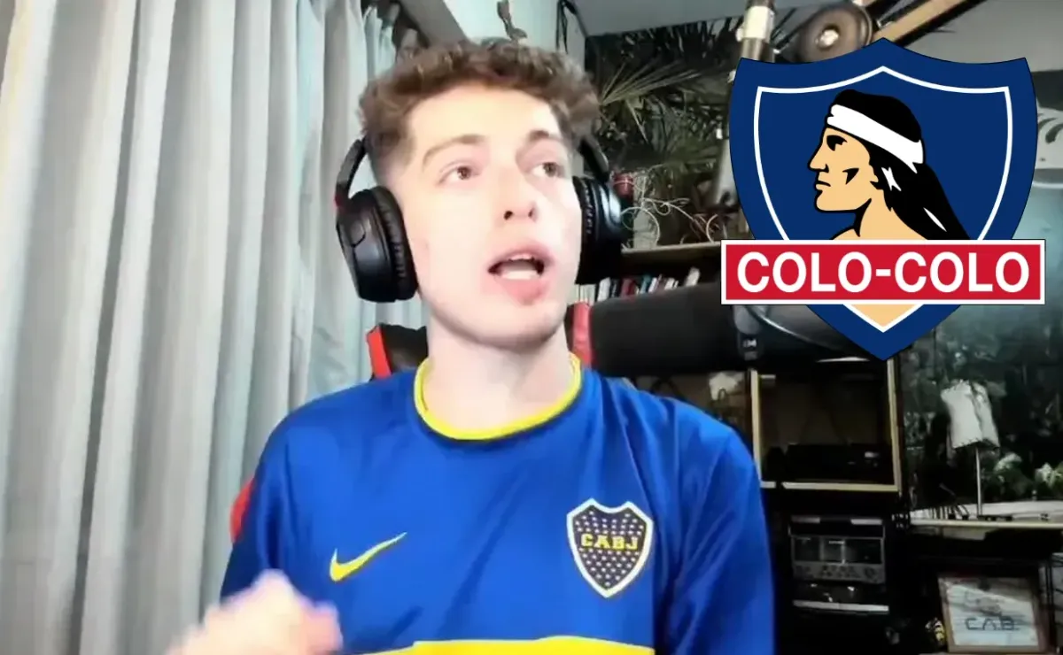 Davoo Xeneize en Kick promete: “Si Colo Colo elimina a River, me corto el pelo como Vidal”