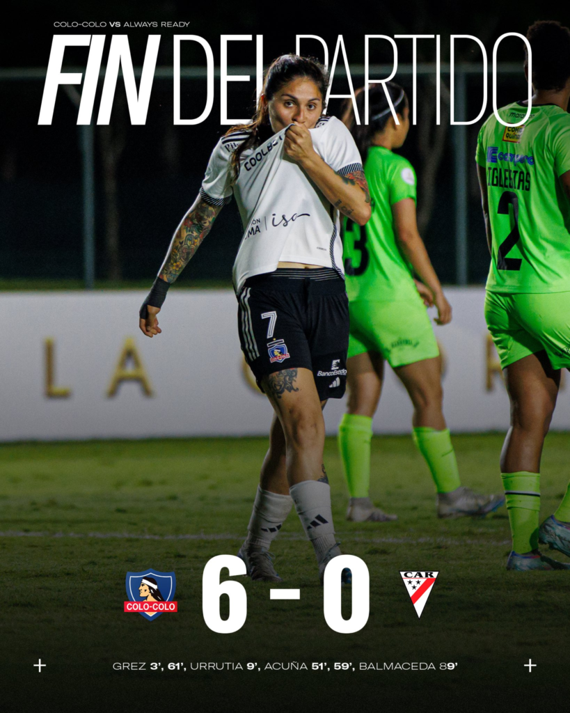 partido de colo colo femenino