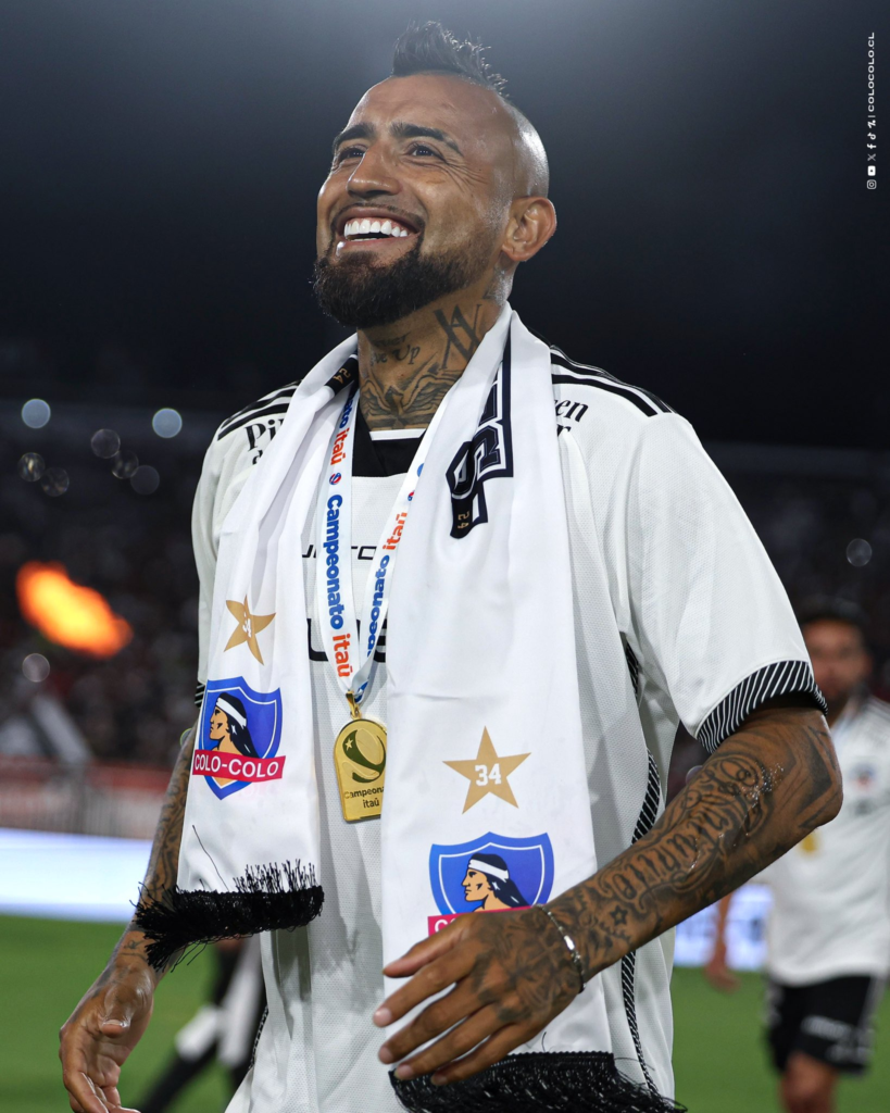 arturo vidal y colo colo a estados unidos